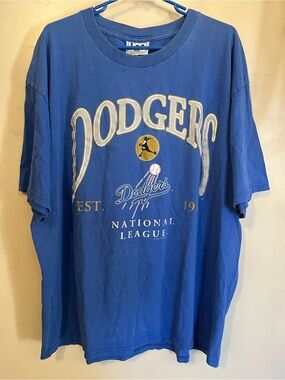 Lee Sport Dodgers National League Short Sleeve Tee